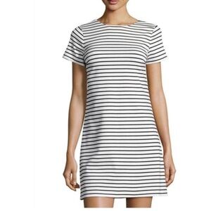 Final Price! State Striped Black and White Dress